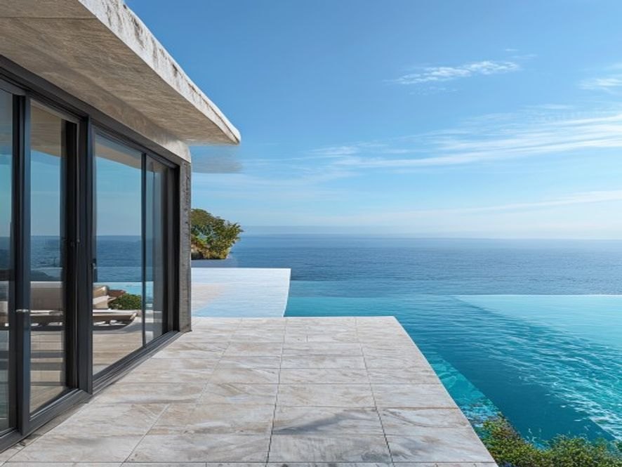 Çeşme Villa Sürme Cam